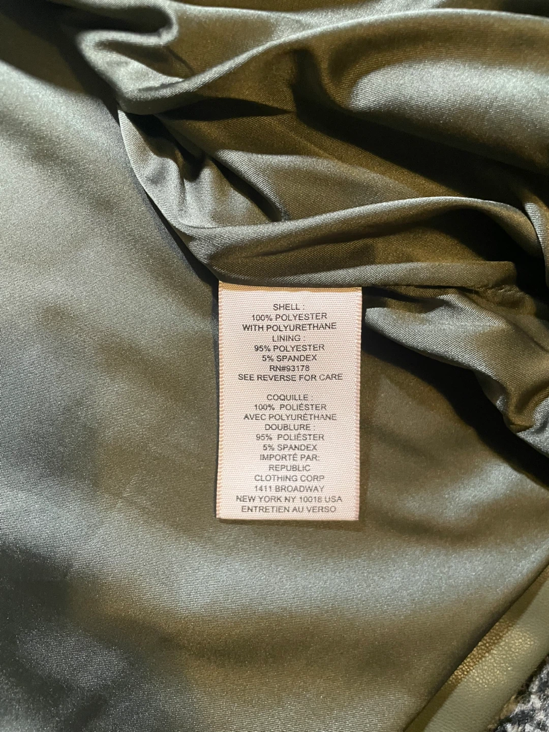 Philosophy Republic Clothing Olive Green Jacket - Size 8 - photo 5