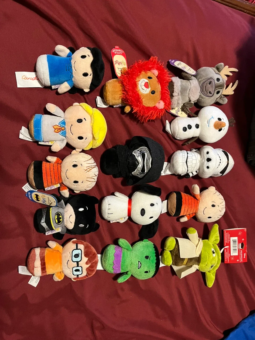 Hallmark Itty Bittys Plush Characters