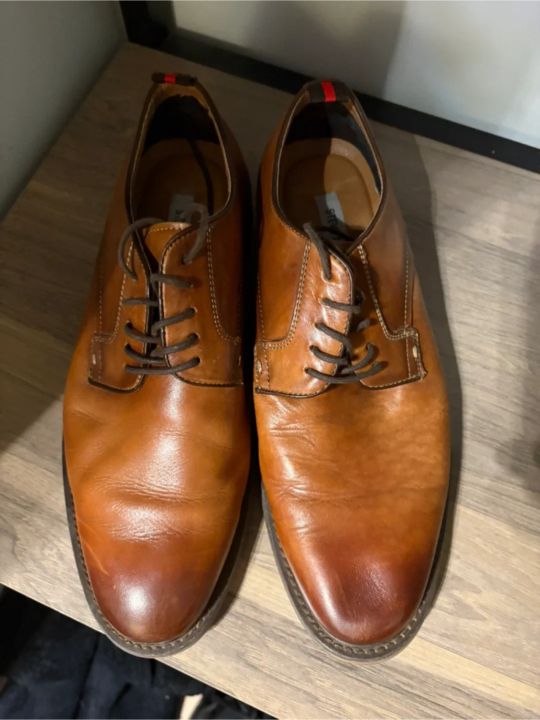 Steve Madden Kinetic Men's Leather Dress Shoes - Size 10.5