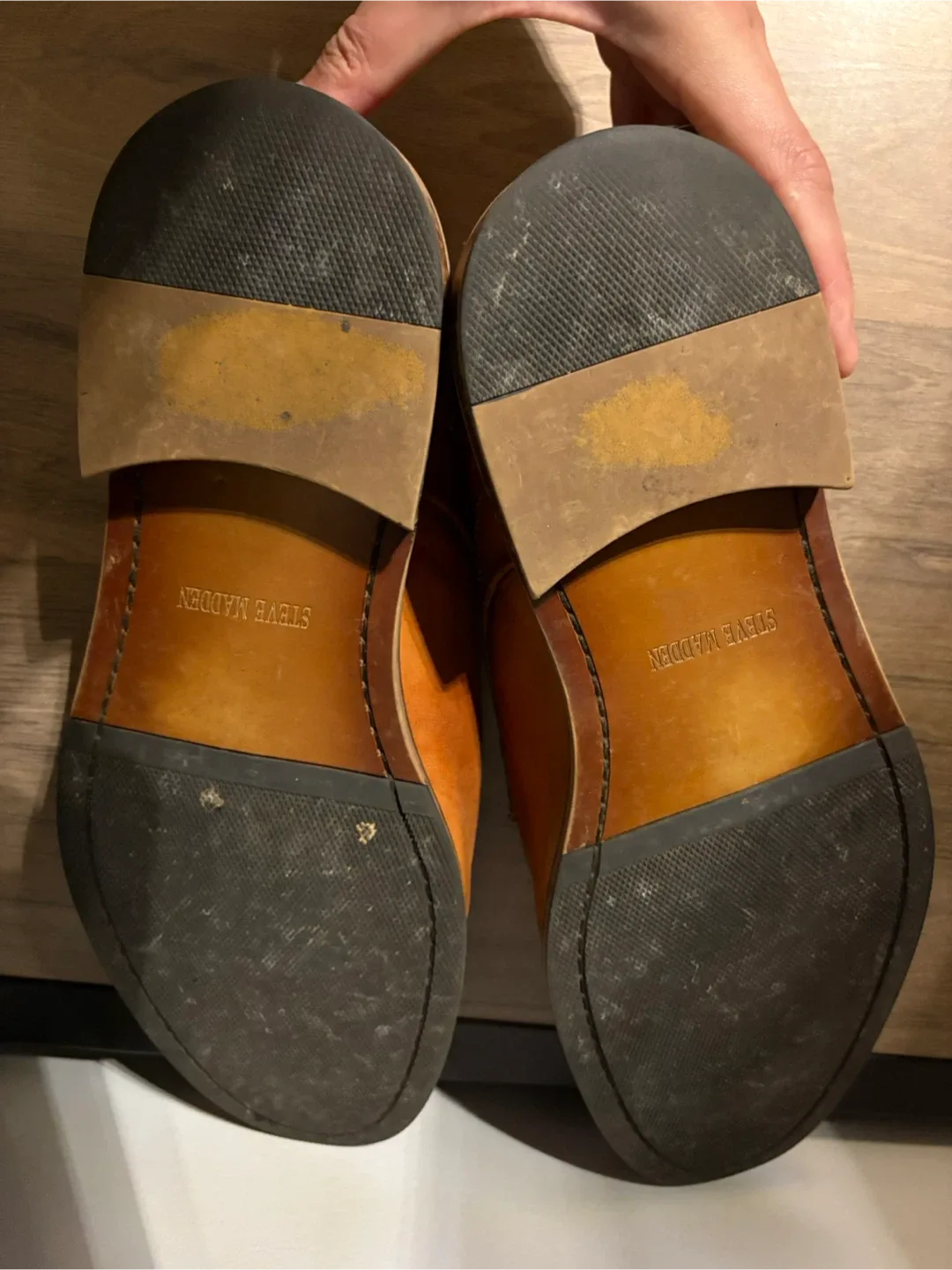 Steve Madden Kinetic Men's Leather Dress Shoes - Size 10.5 image indicator(3)