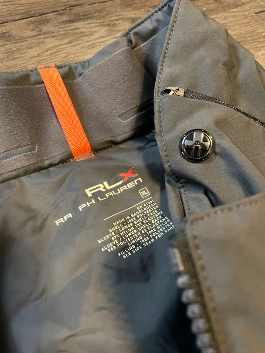 NWOT!! RLX Ralph Lauren Motocycle Jacket & Vest - Size XL - photo 5