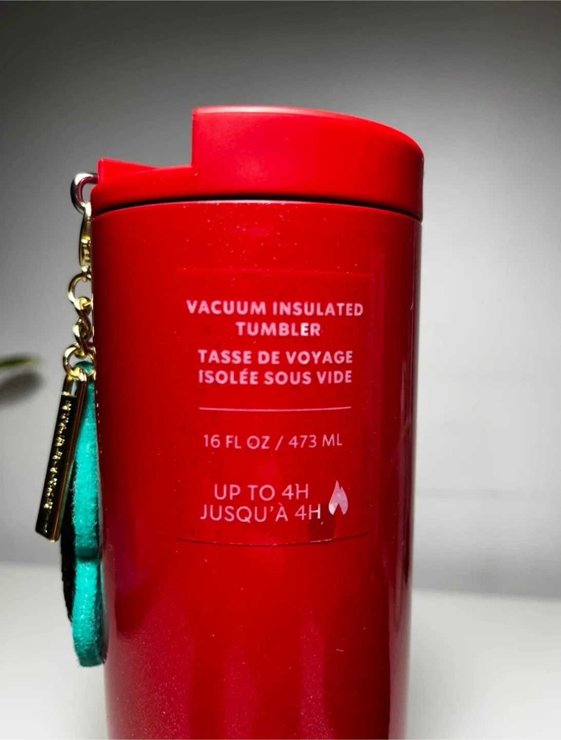 [New]Starbucks Tumbler Christmas Red Glitter image indicator(3)