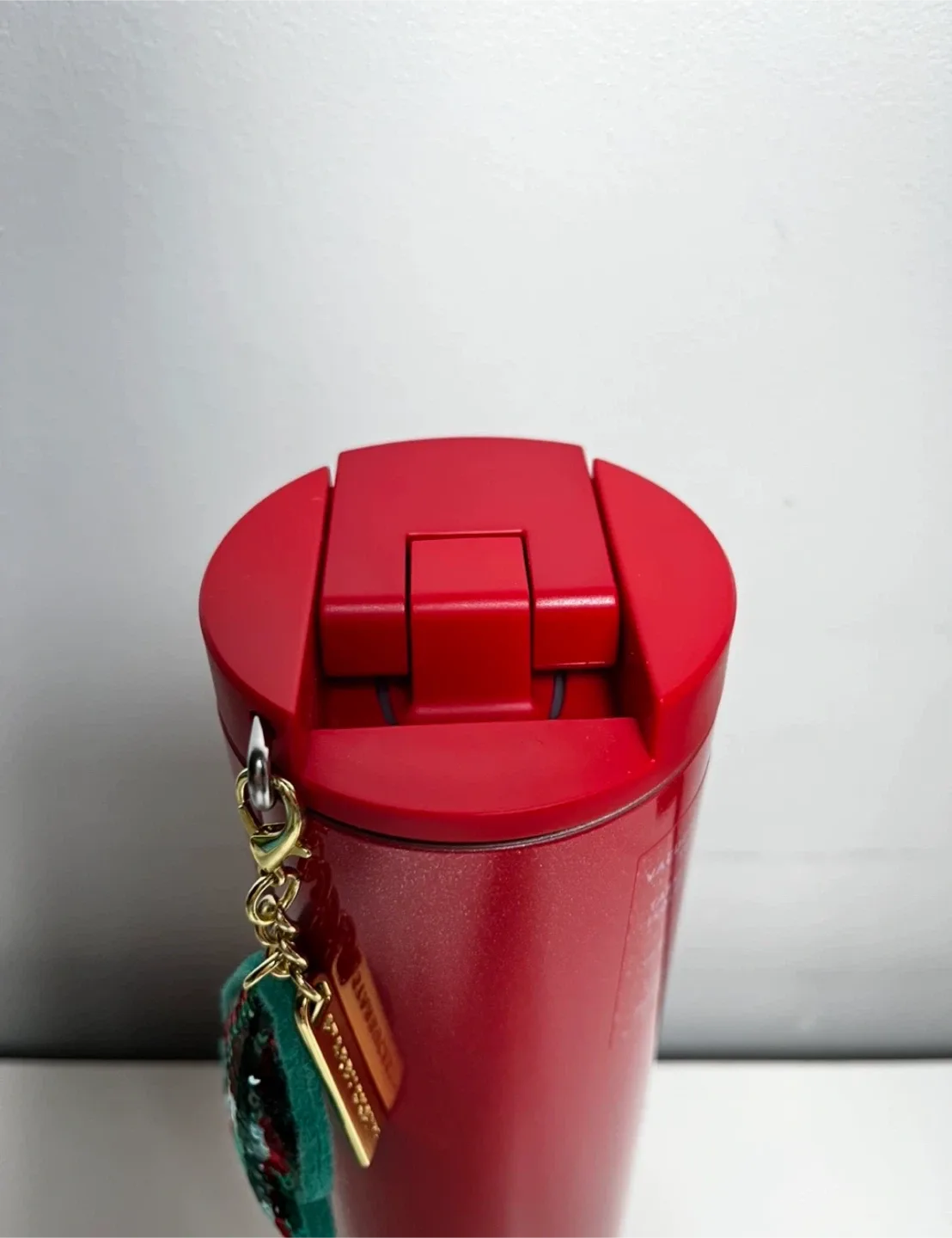 [New]Starbucks Tumbler Christmas Red Glitter image indicator(7)