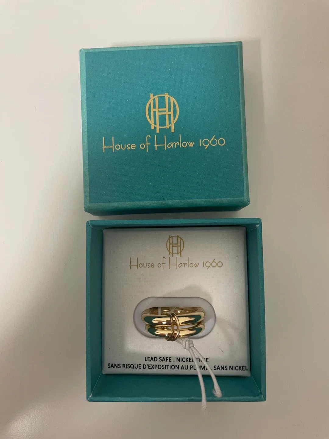 NEW House of Harlow Gold Rings