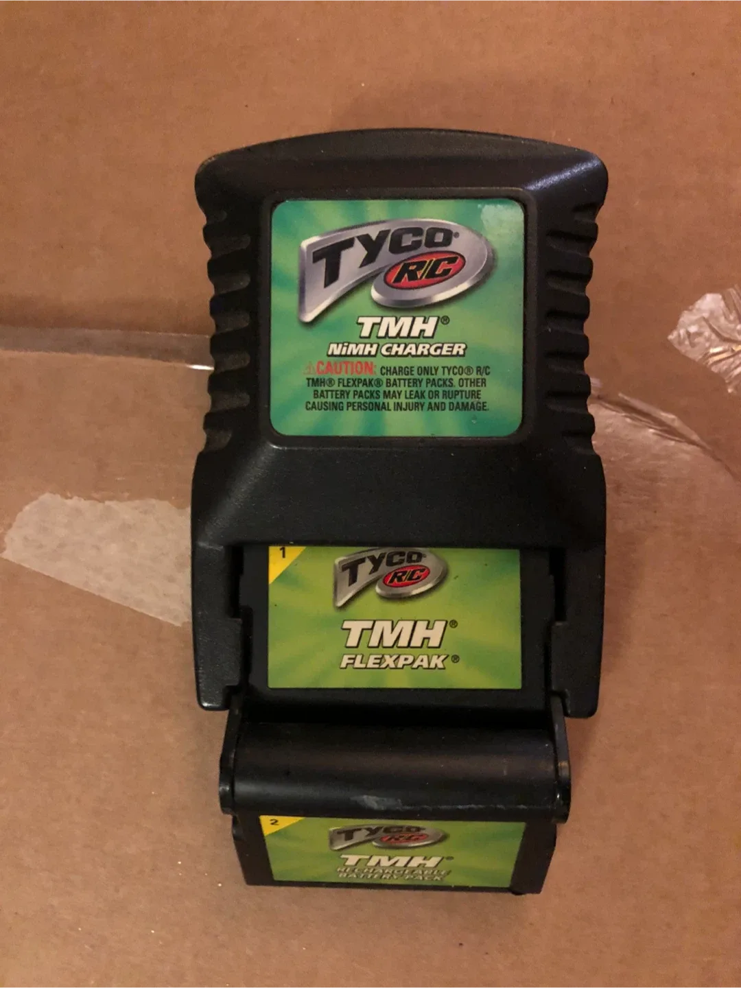 Tyco RC TMH NiMH Charger & Flexpak #Cleanout