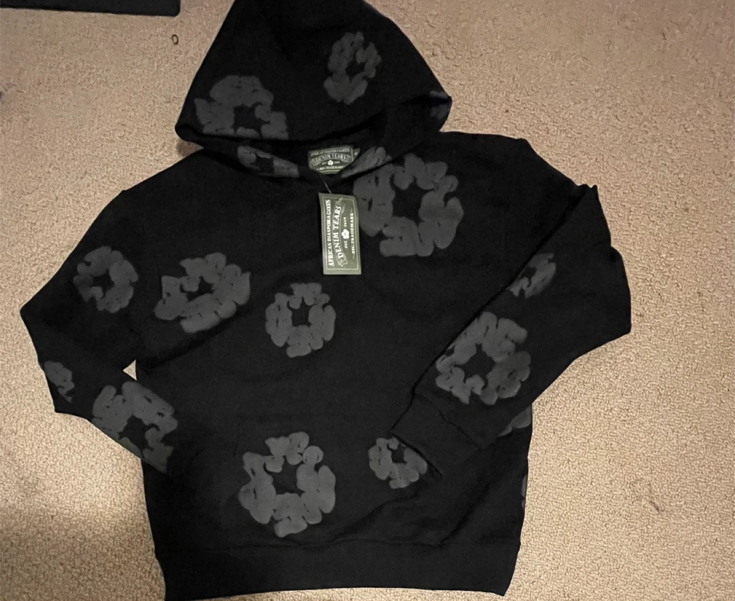 Denim Tears monochrome Hoodie - Size S
