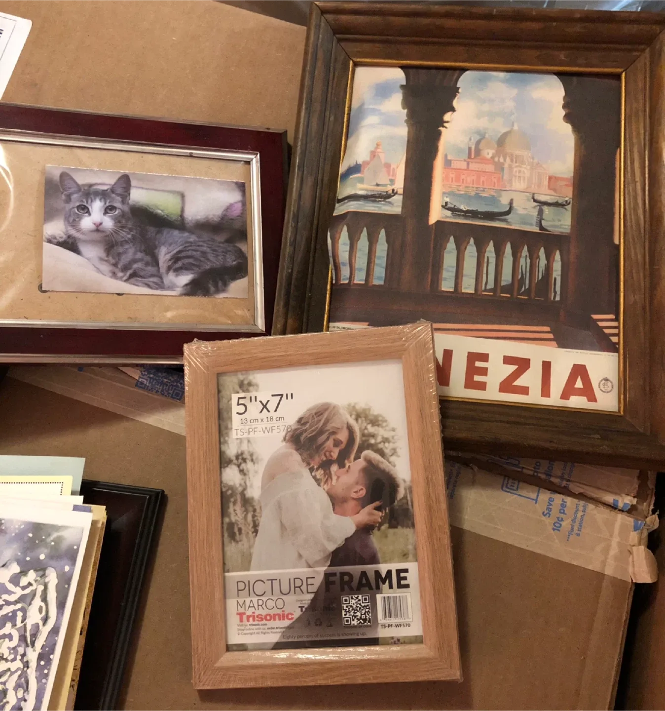 Various Size Picture Frames #Cleanout