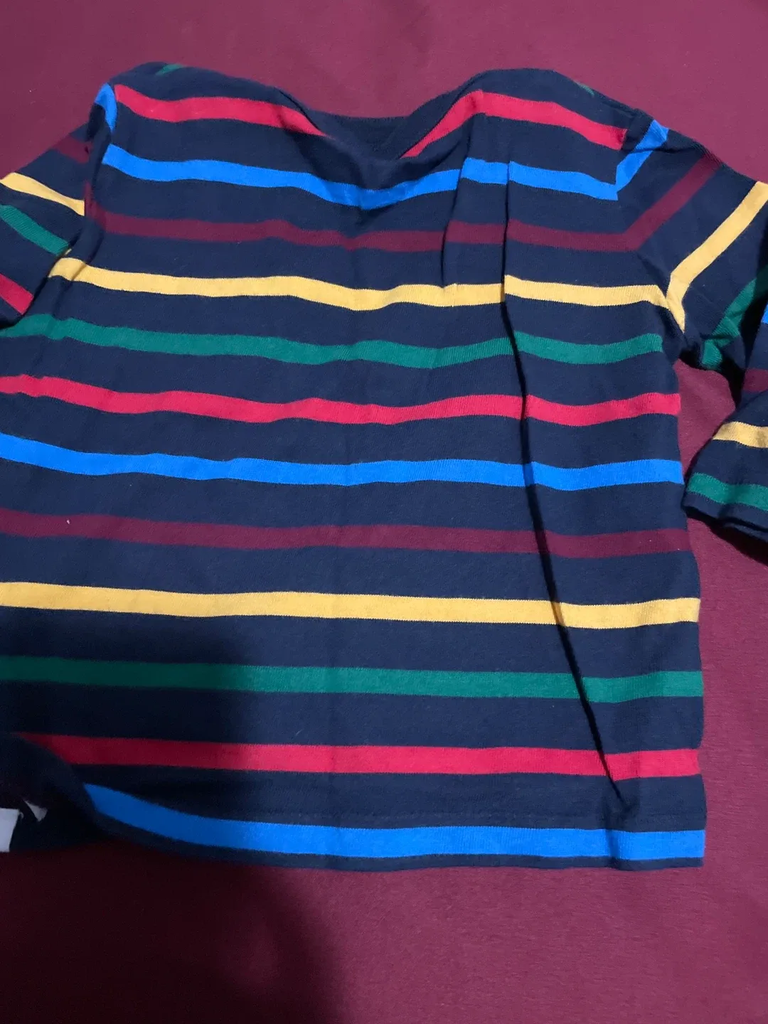 Striped Long Sleeve Top #Cleanout