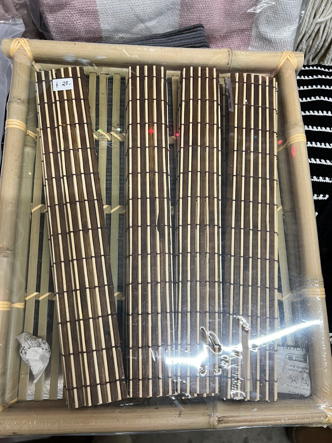 Bamboo Placemat Set - New - photo 3