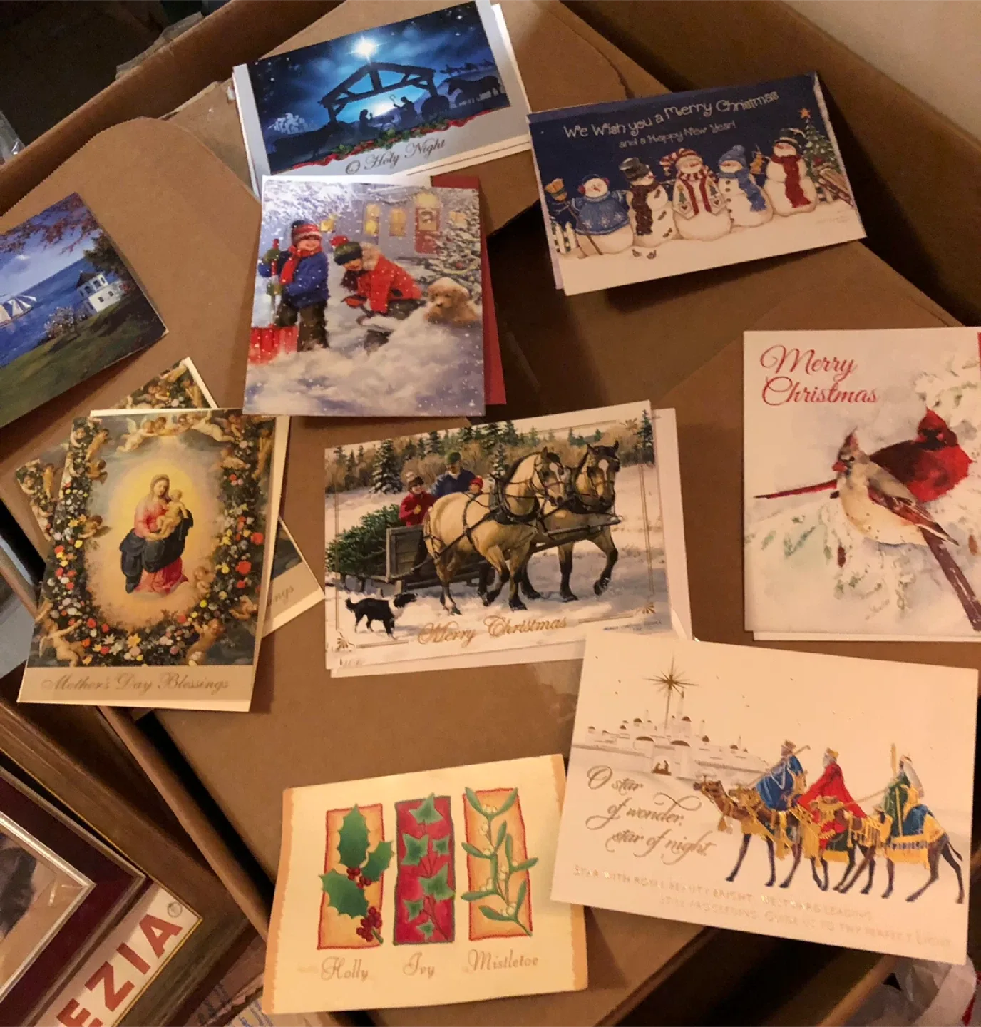 Assorted Holiday Greeting Cards #Cleanout