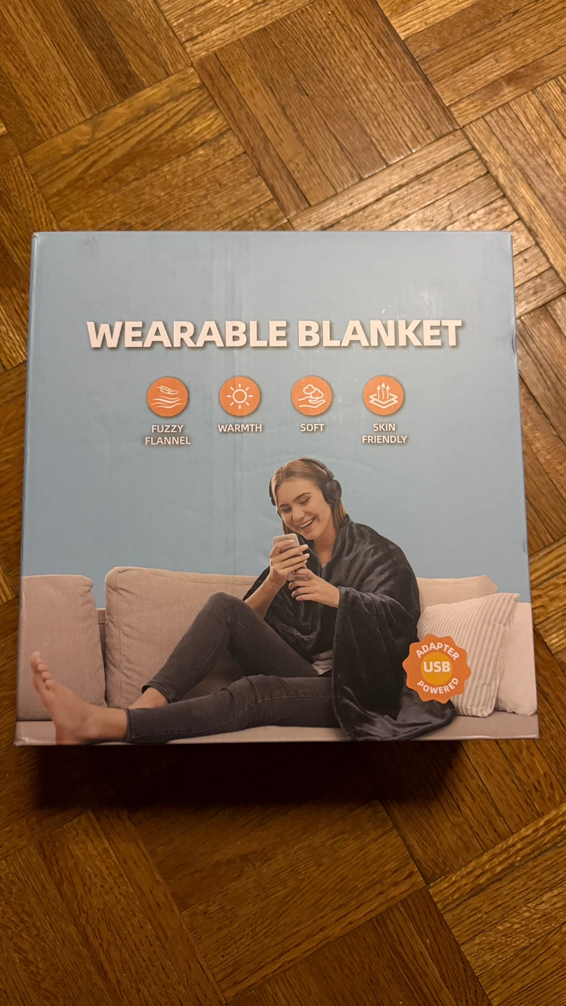Mimyth Wearable USB Heated Blanket - New in Box!