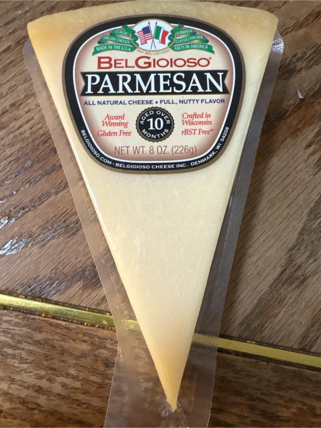 BelGioioso Parmesan Cheese Wedge - 8 oz