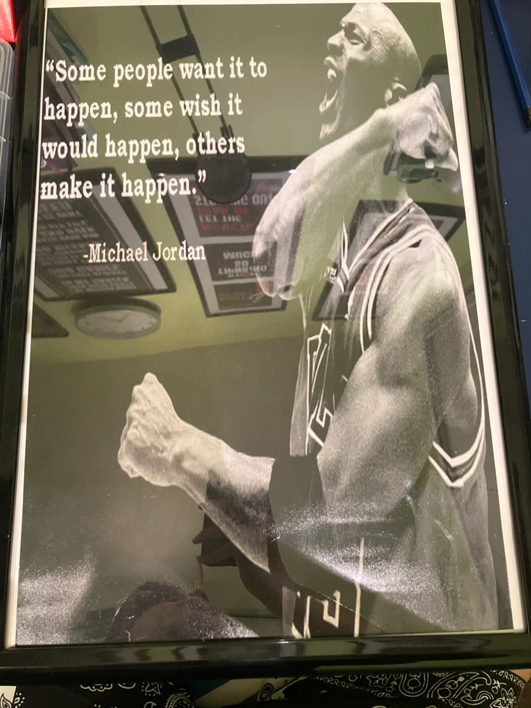 Michael Jordan Framed Poster