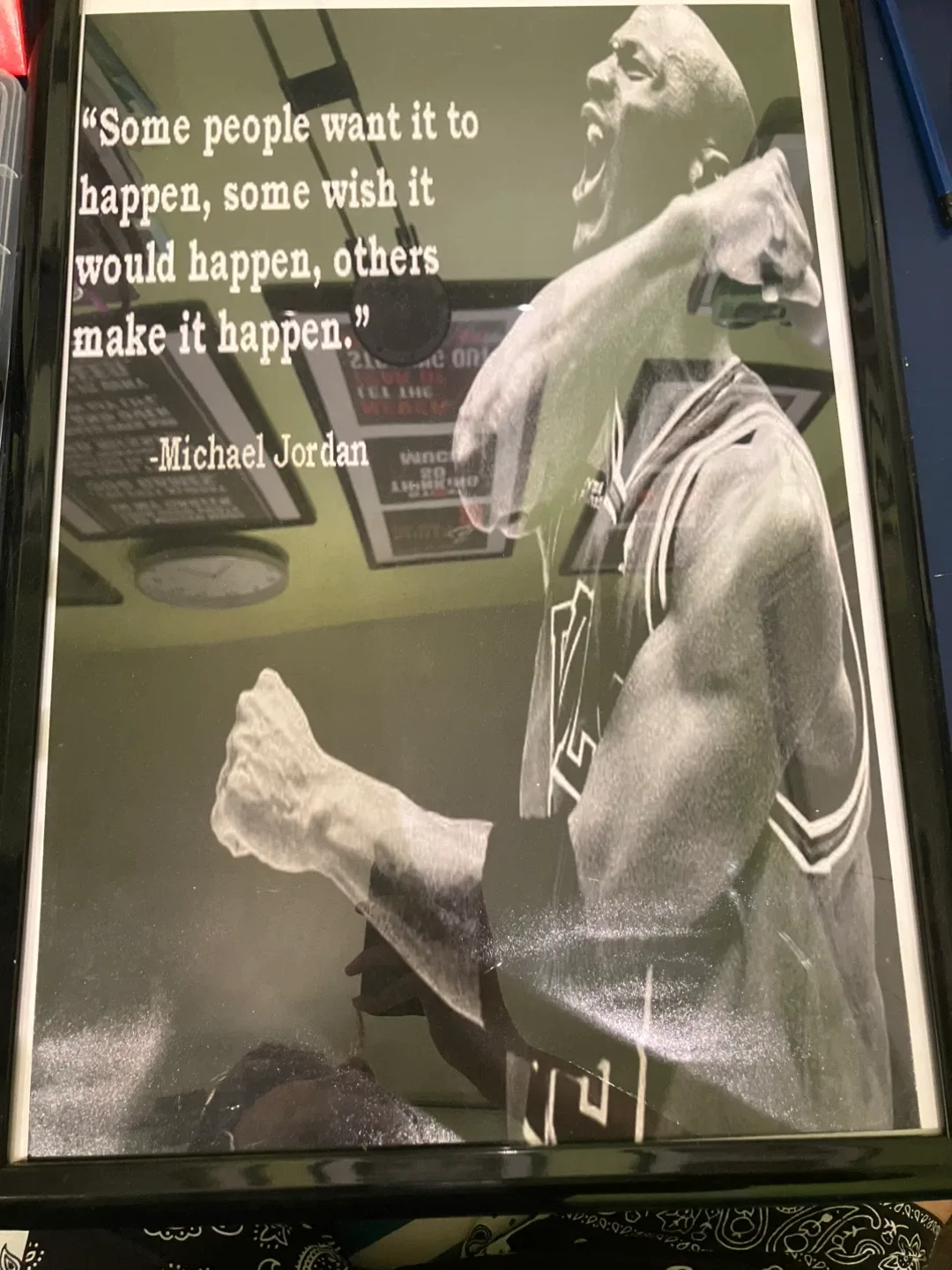Michael Jordan Framed Poster