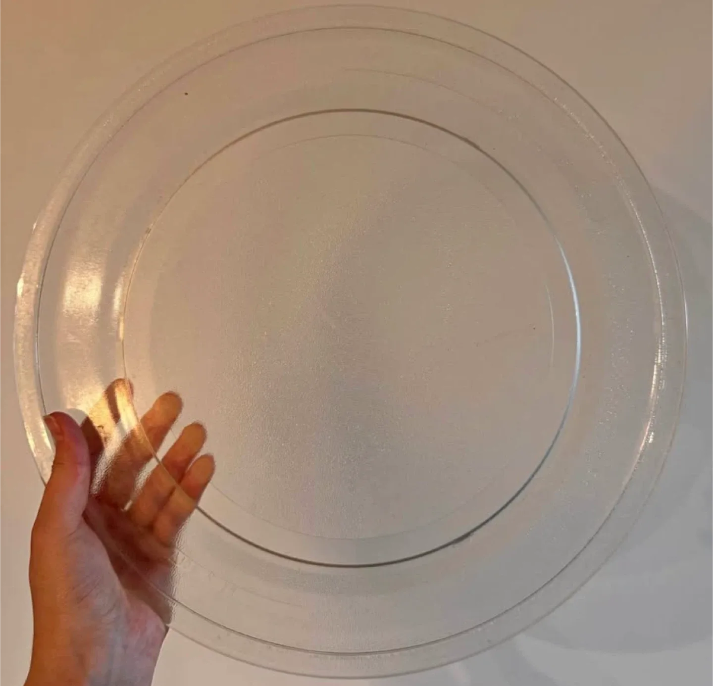 Microwave Glass Plate - 14 inch #Cleanout image indicator(2)