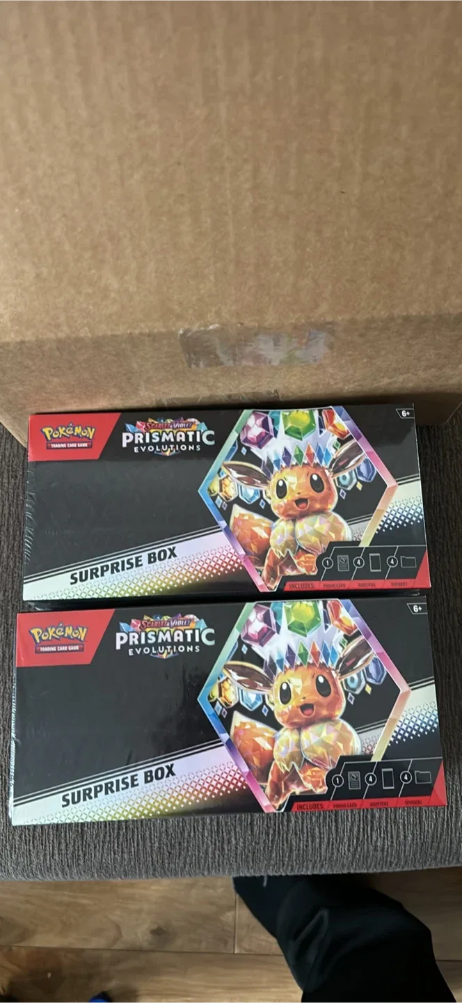 Pokémon Scarlet & Violet Prismatic Evolutions Surprise Box
