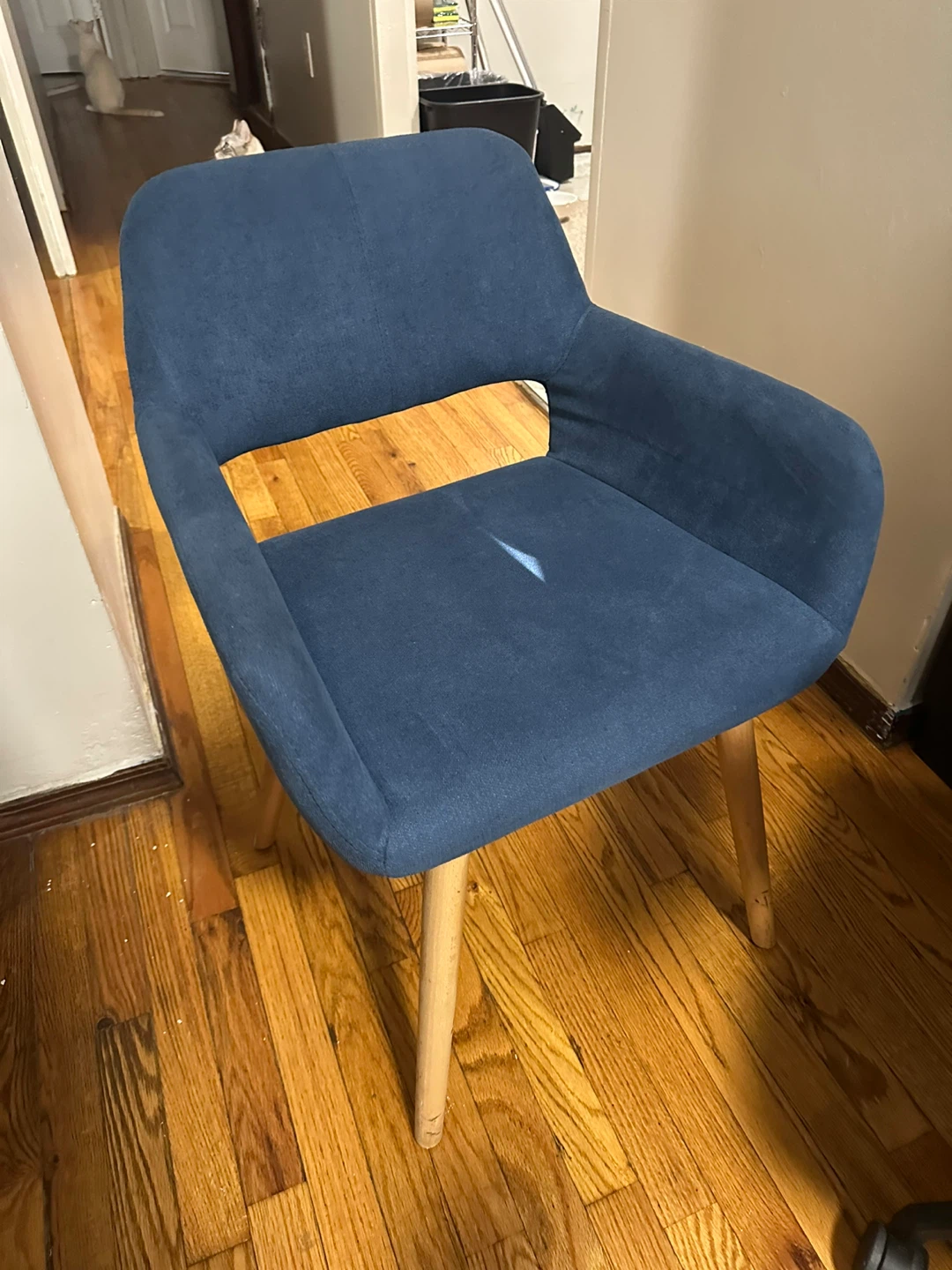 Blue Accent Chair - photo 3