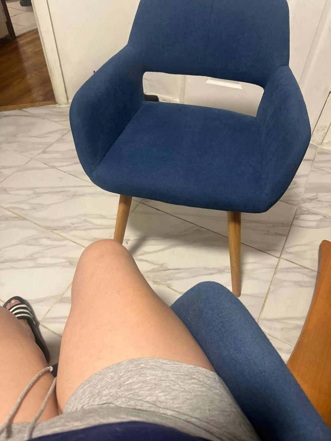 Blue Accent Chair