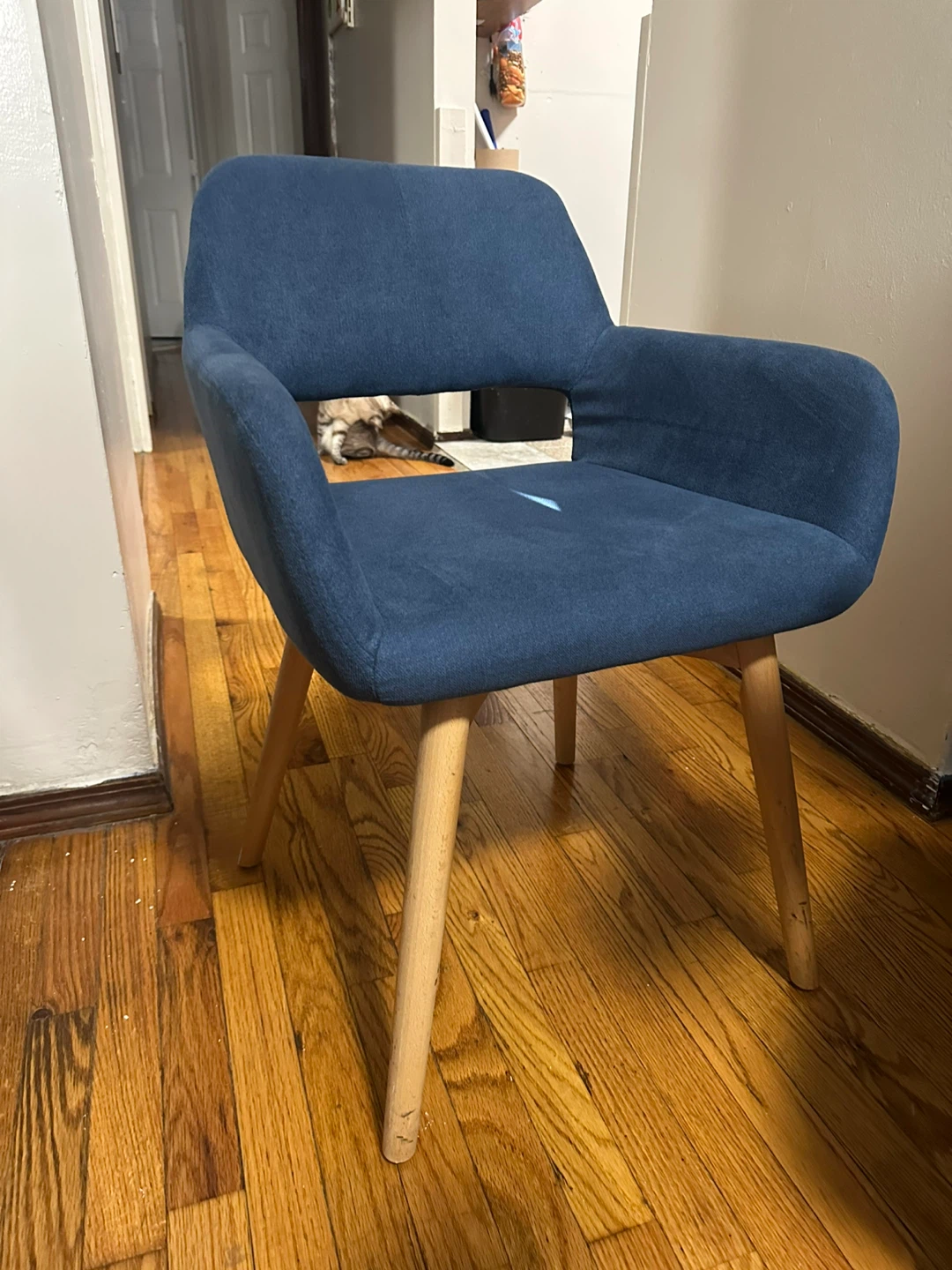 Blue Accent Chair - photo 2