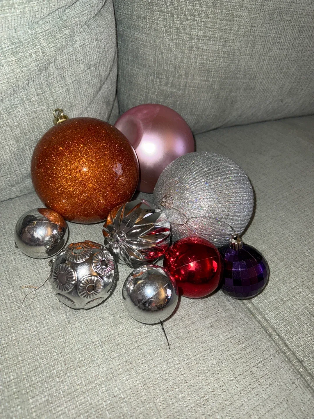 #Cleanout Assorted Christmas Ornaments