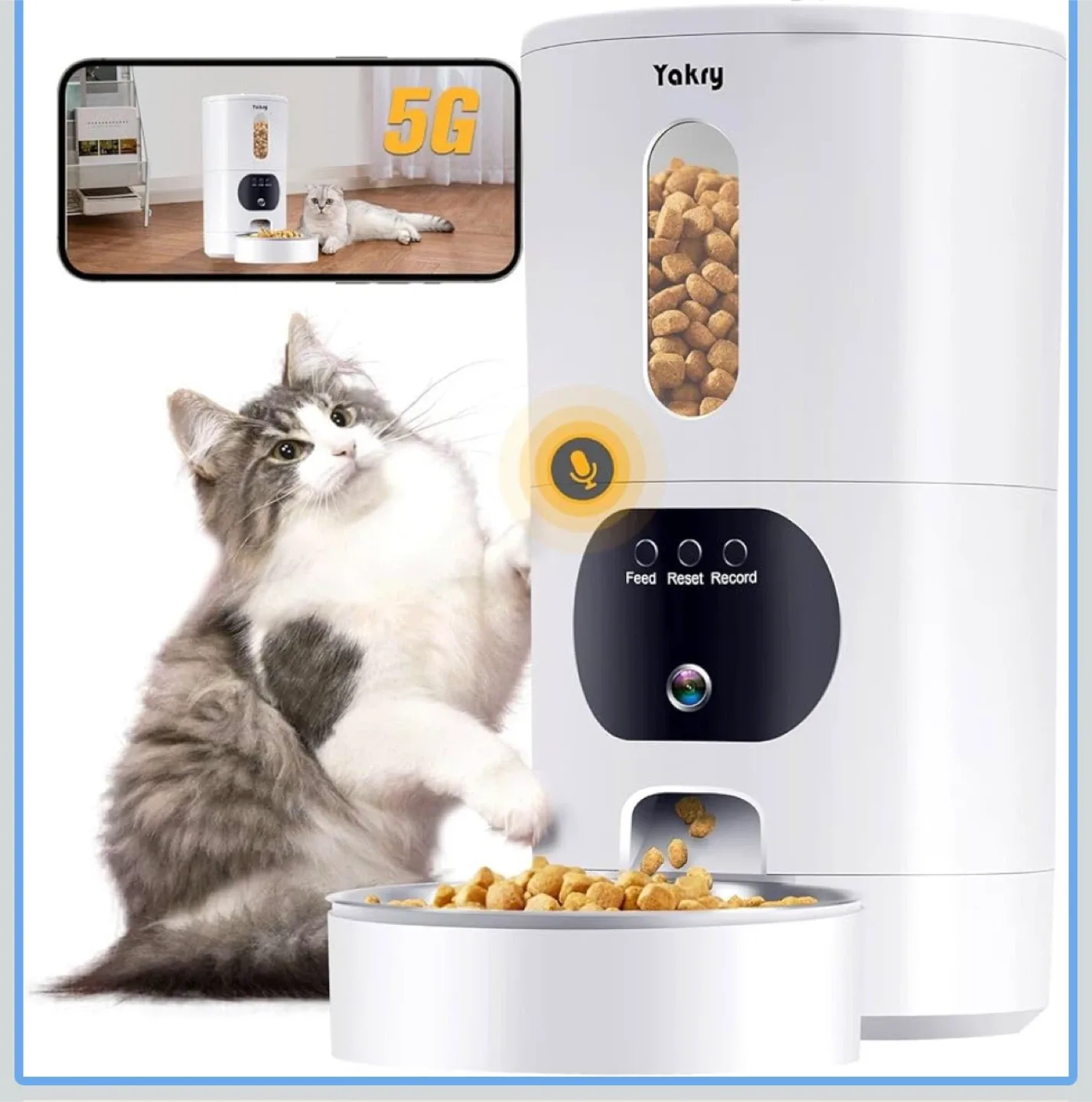Yakry Automatic Pet Feeder