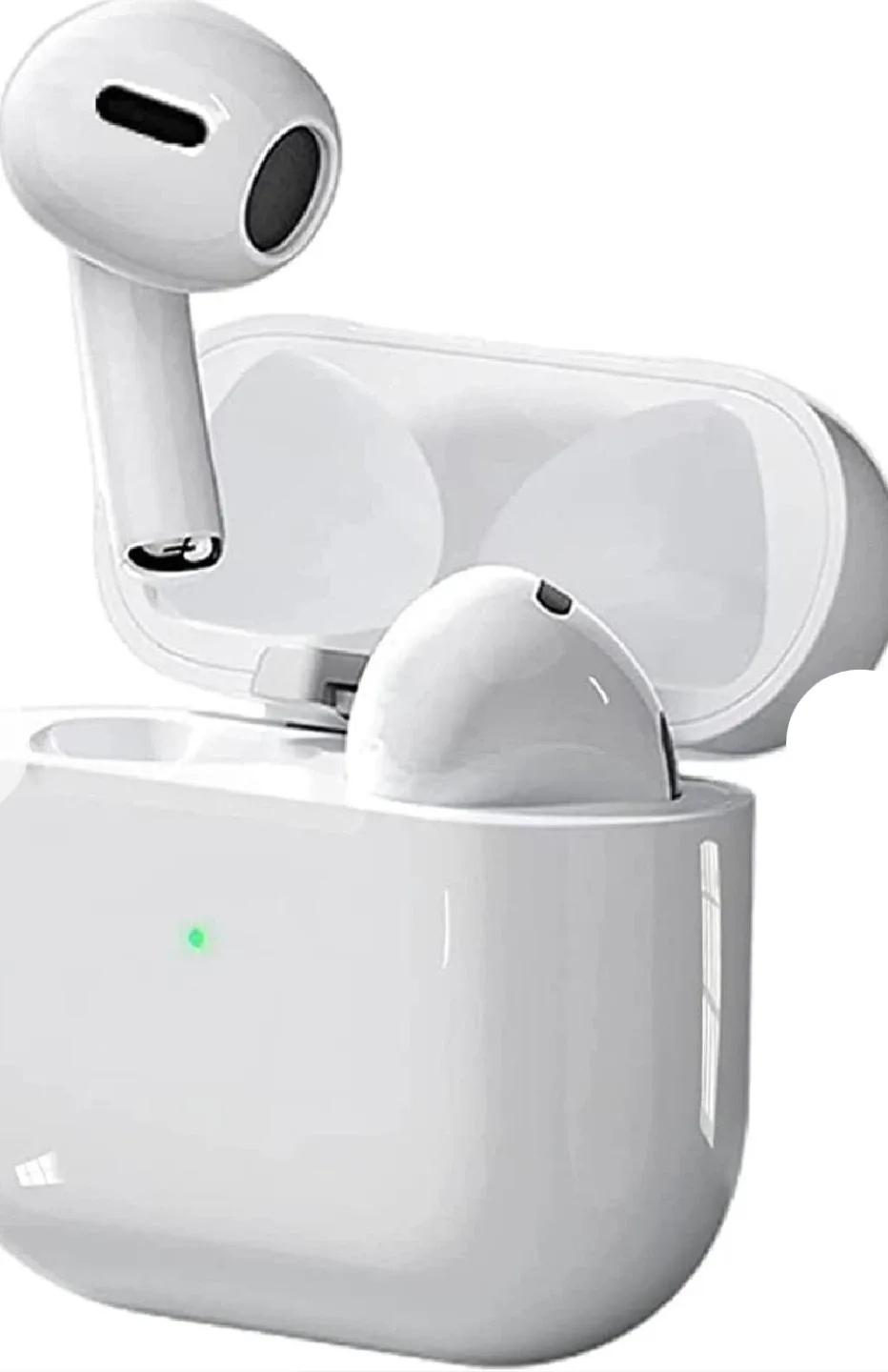 White Wireless Earbuds - New in Box