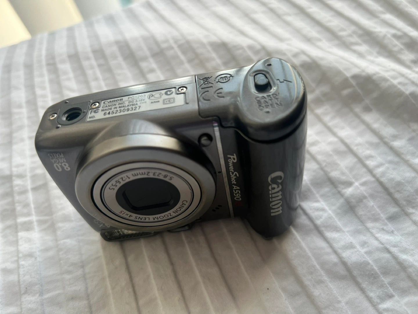 Canon PowerShot A590 IS 8.0 MP Digital Camera - photo 3