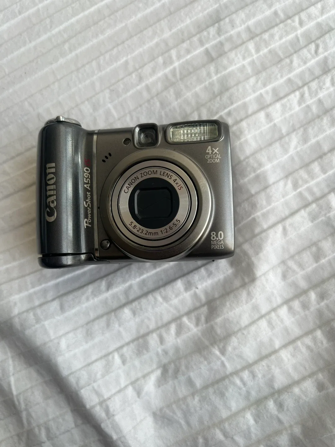 Canon PowerShot A590 IS 8.0 MP Digital Camera