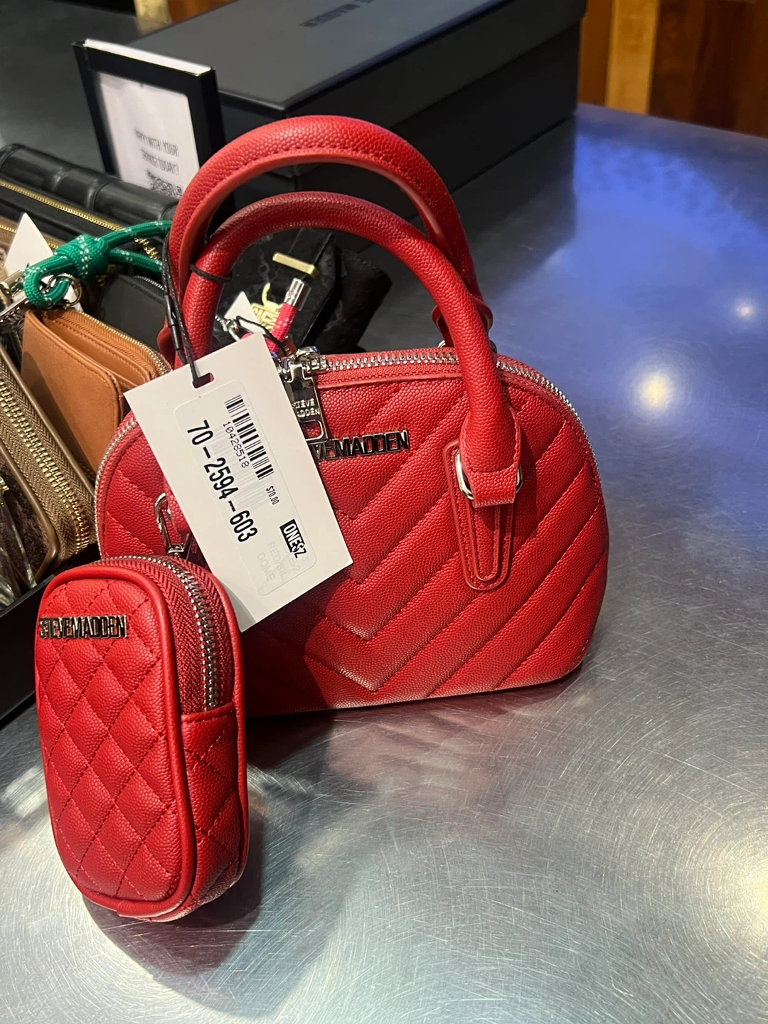 Steve Madden Brule-2 Red Multi Crossbody Bag - photo 2