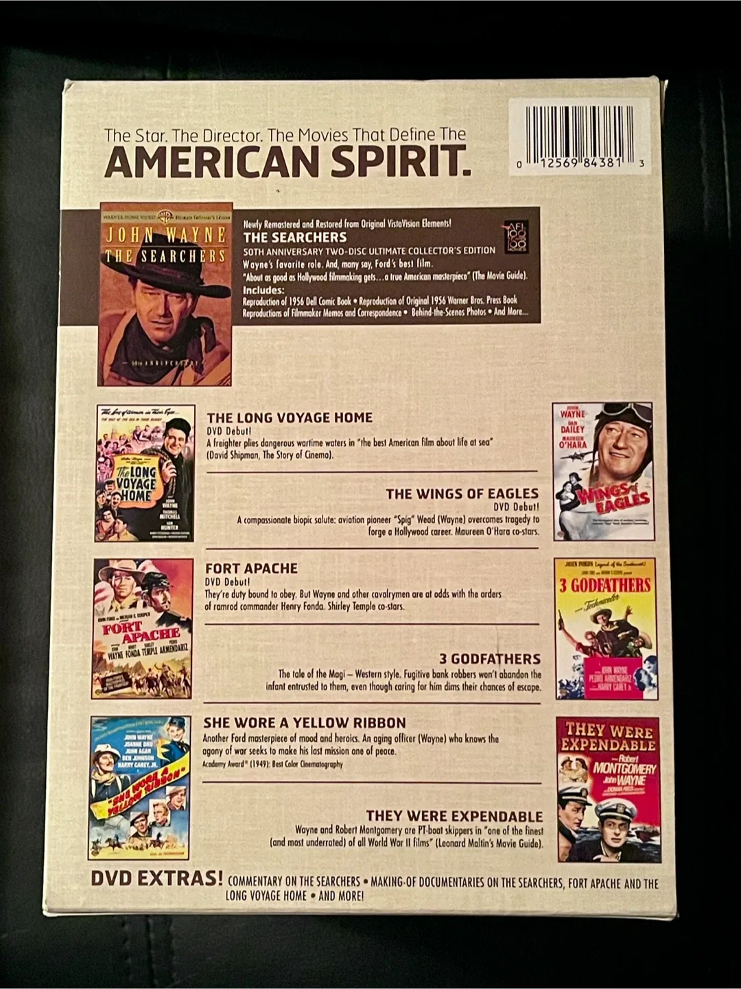 John Wayne John Ford Film Collection DVD Set image indicator(2)