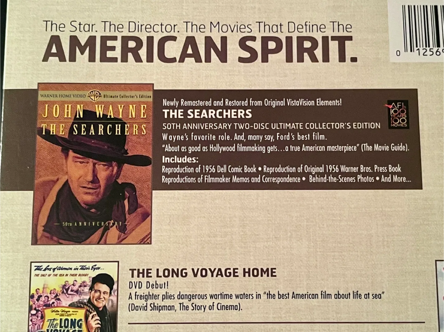 John Wayne John Ford Film Collection DVD Set image indicator(4)