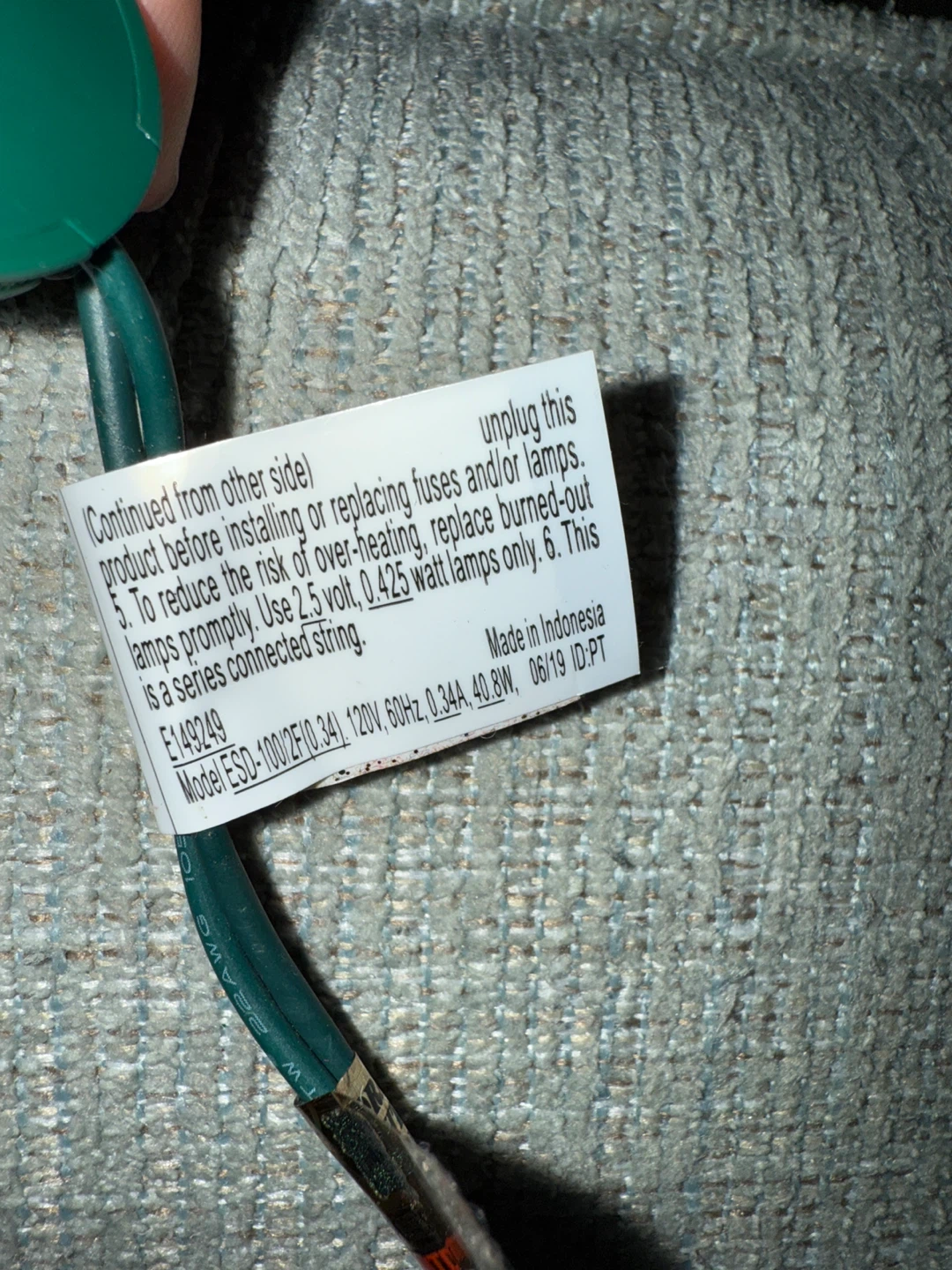 #cleanout Christmas String Lights - photo 3