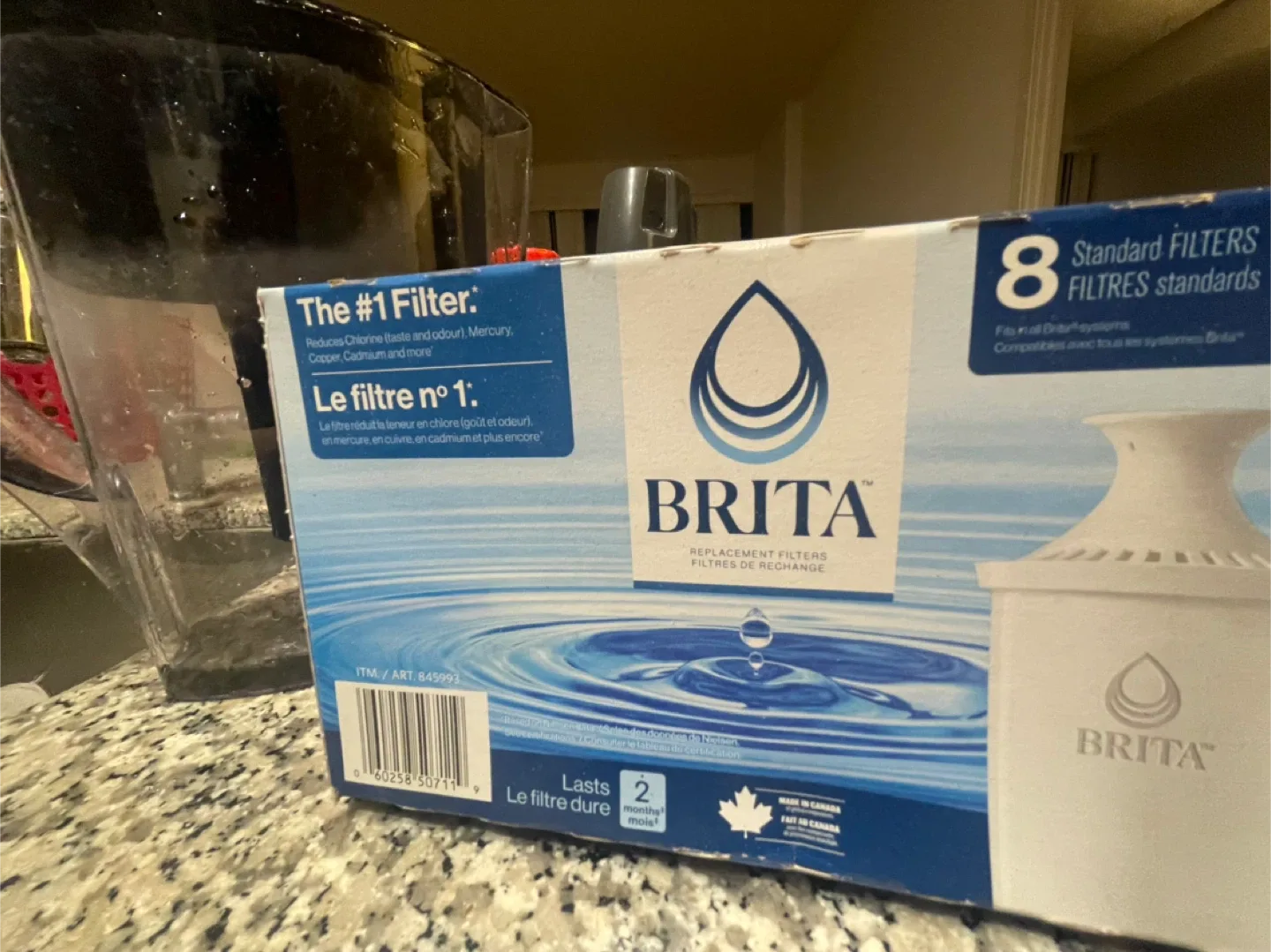 Brita Standard Replacement Filters - 8 Pack