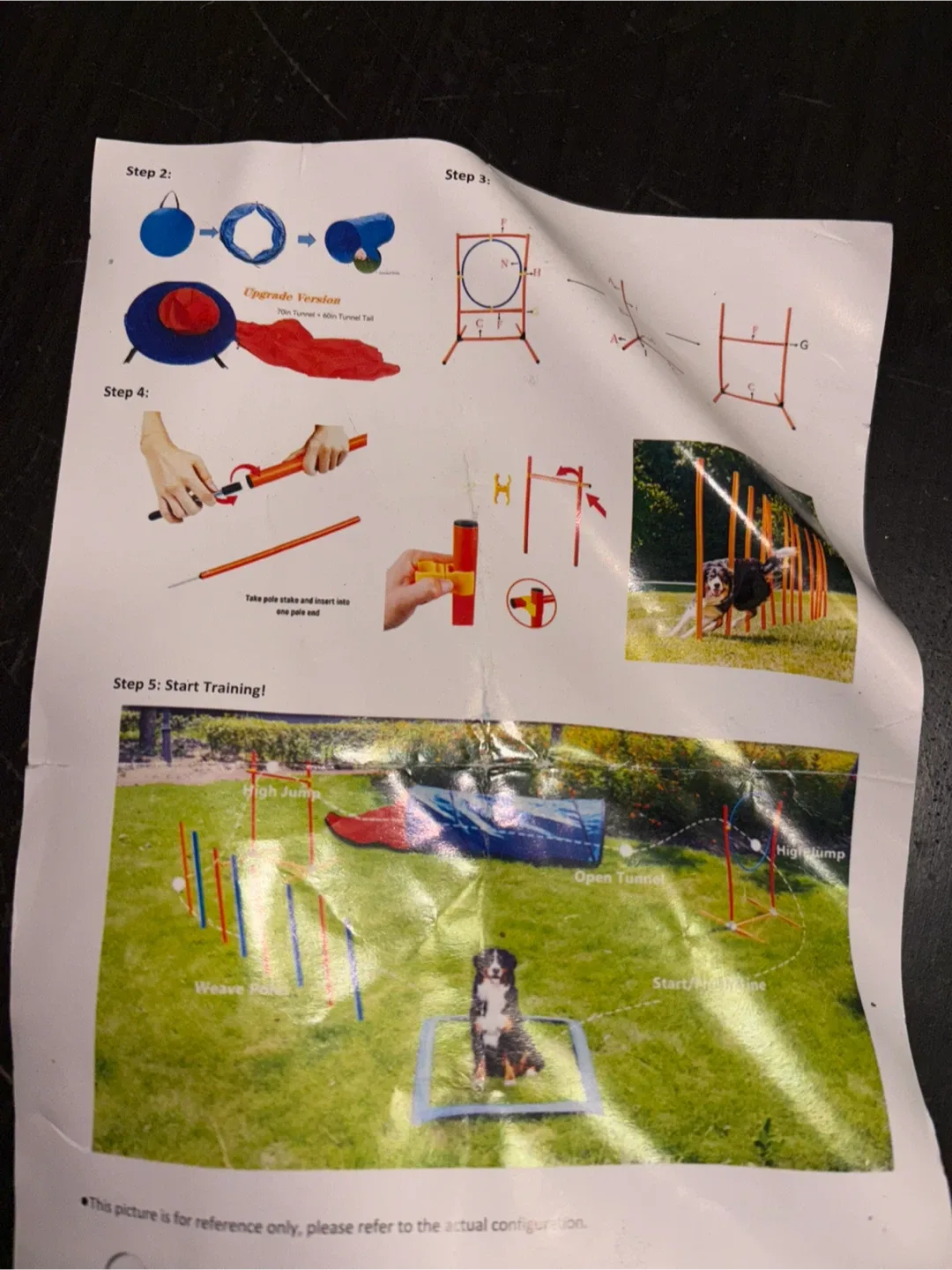 Dog Agility Training Equipment Set