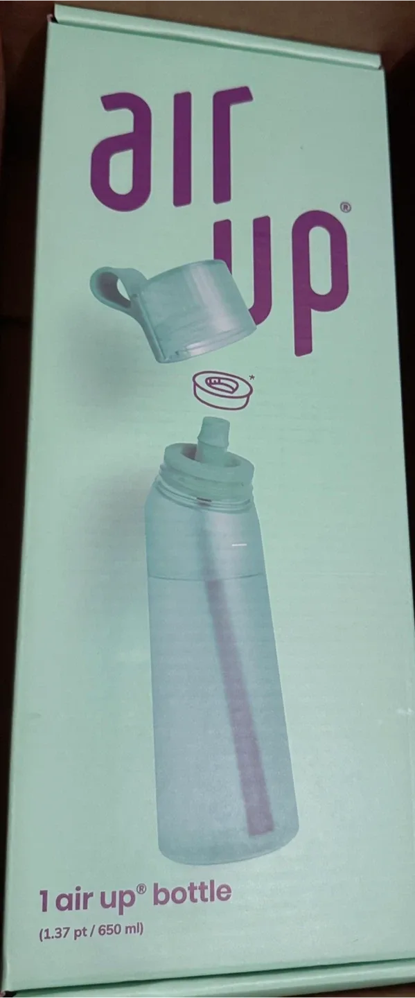 Air Up Water Bottle with Virgin Mojito Flavor Pods  #cleanout