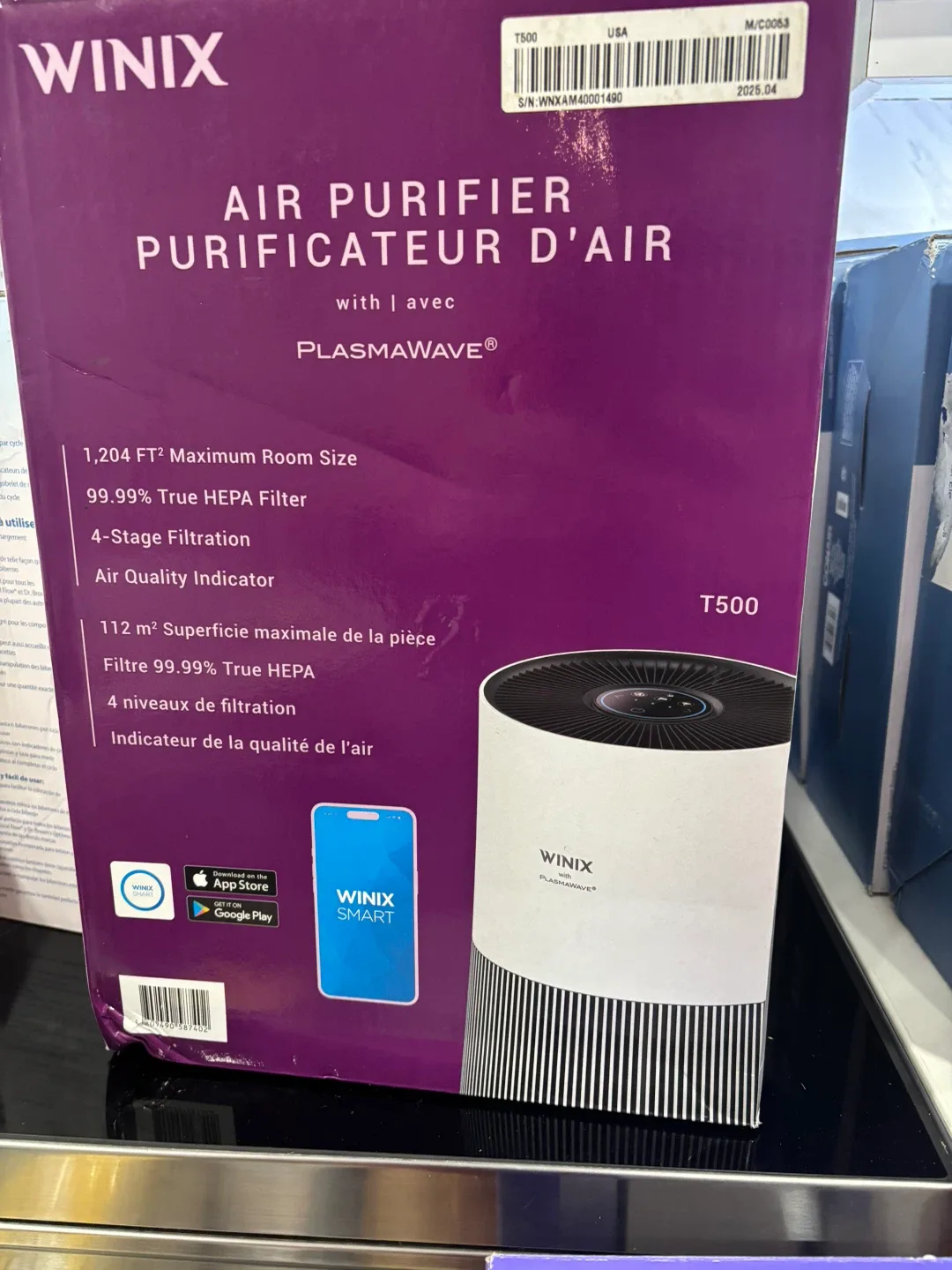 Winix T500 Air Purifier - Like New! image indicator(2)