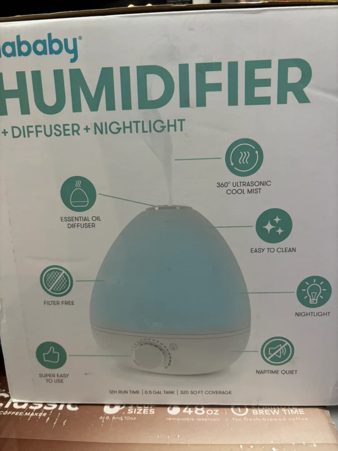 Fridababy 3-in-1 Humidifier + Diffuser + Nightlight image indicator(2)