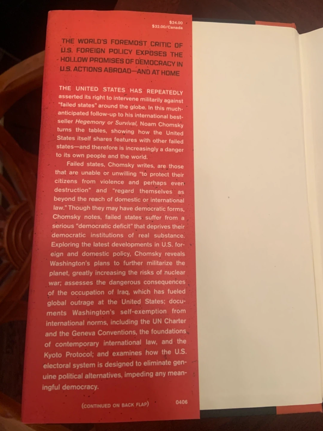Failed States by Noam Chomsky - photo 2