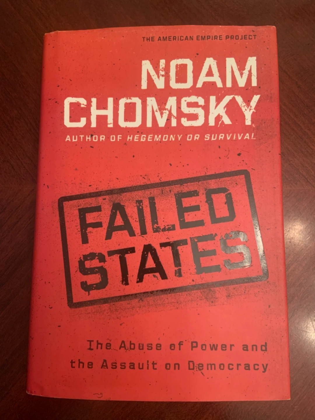 Failed States by Noam Chomsky