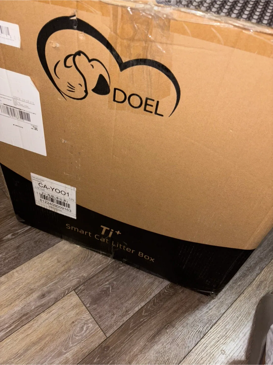 DOEL Ti+ Smart Cat Litter Box - White