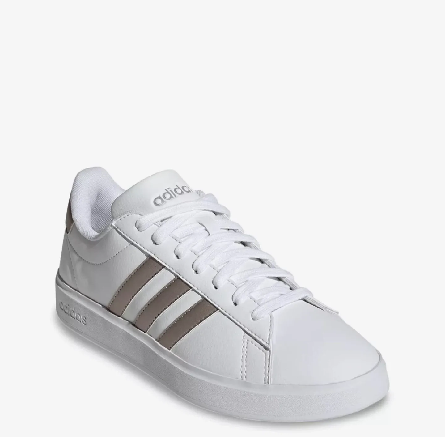 Adidas Grand Court White/Gold Sneakers