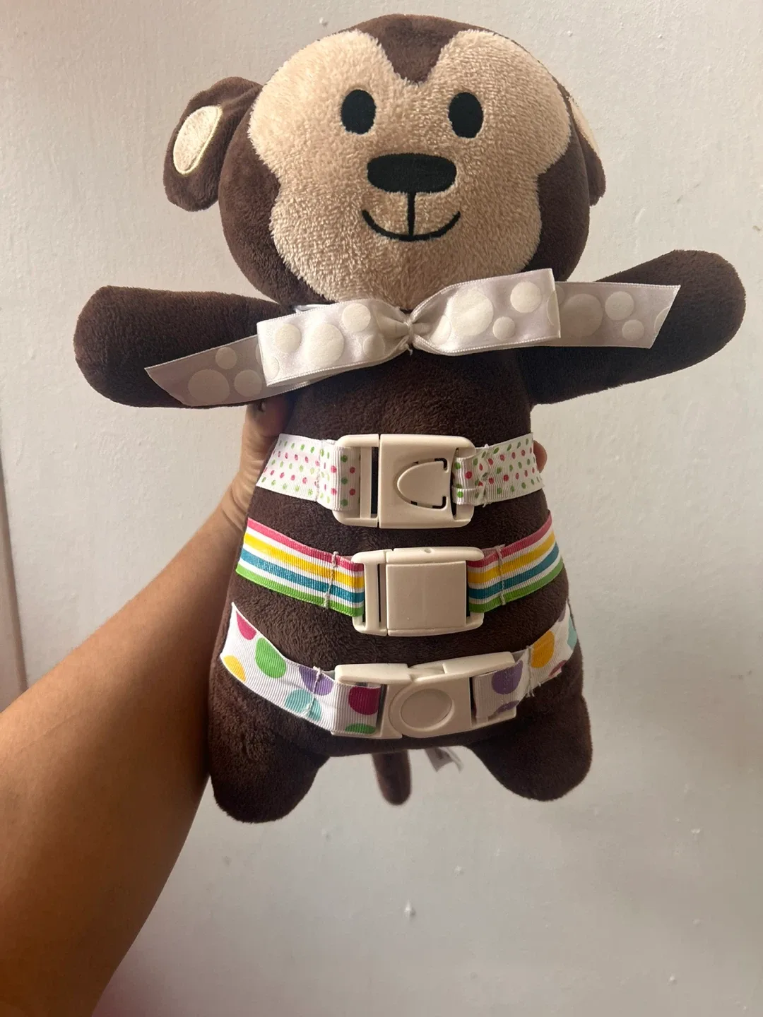 Buckle Toys monkey Plush Montessori