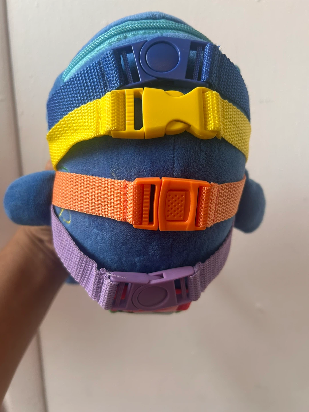 Buckle Toys Blu Whale Stuffed Animal Montessori 🥕 - photo 2