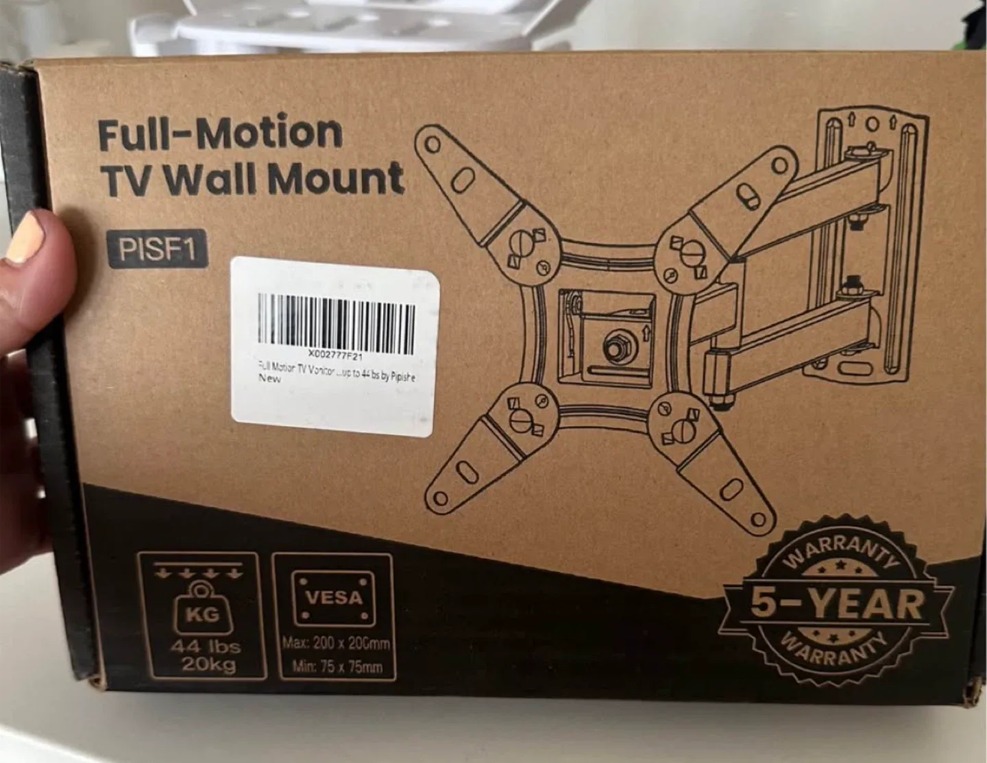 New Full-Motion TV Wall Mount PISF1