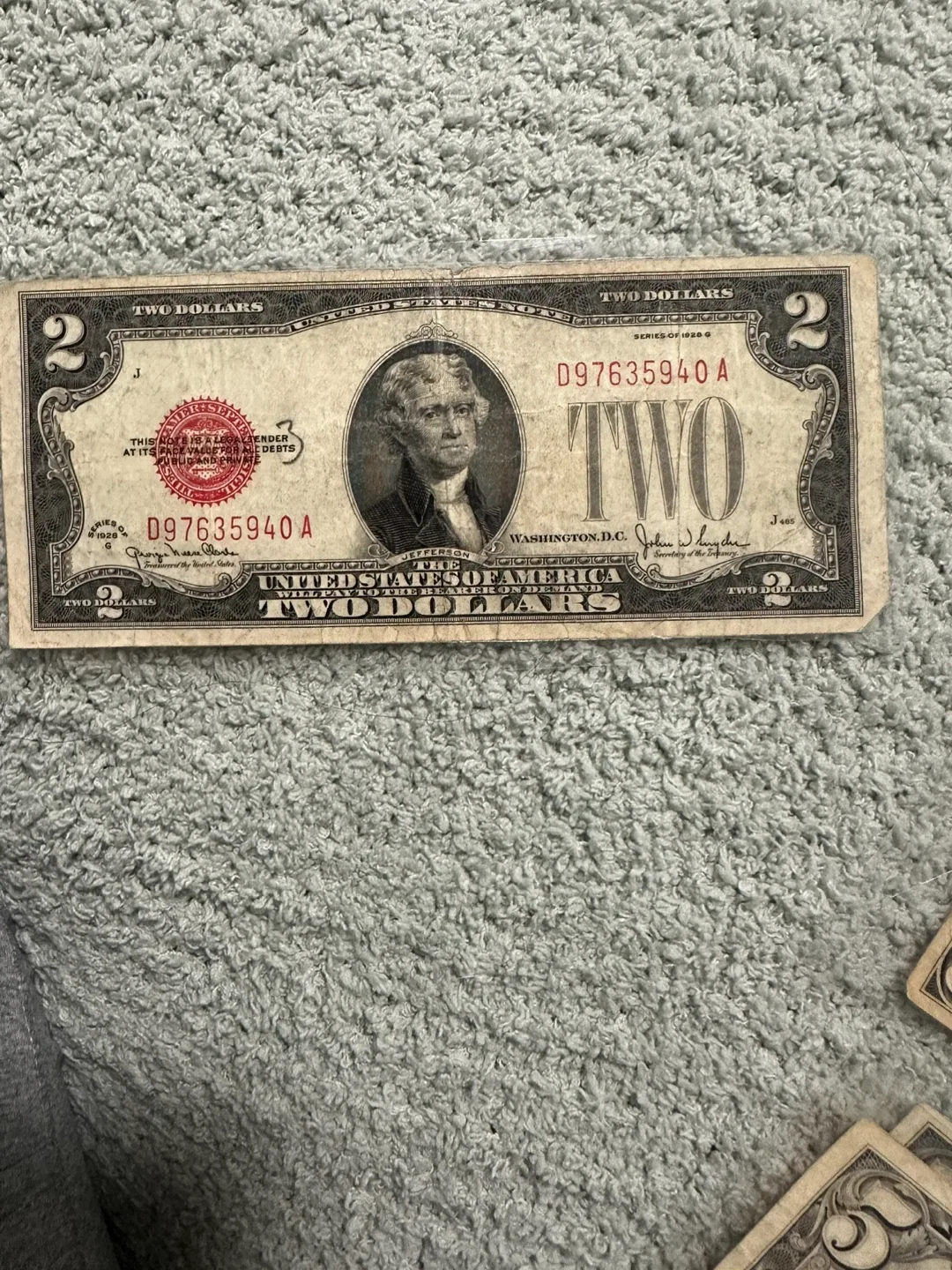 Two Dollar Bill - Collectible