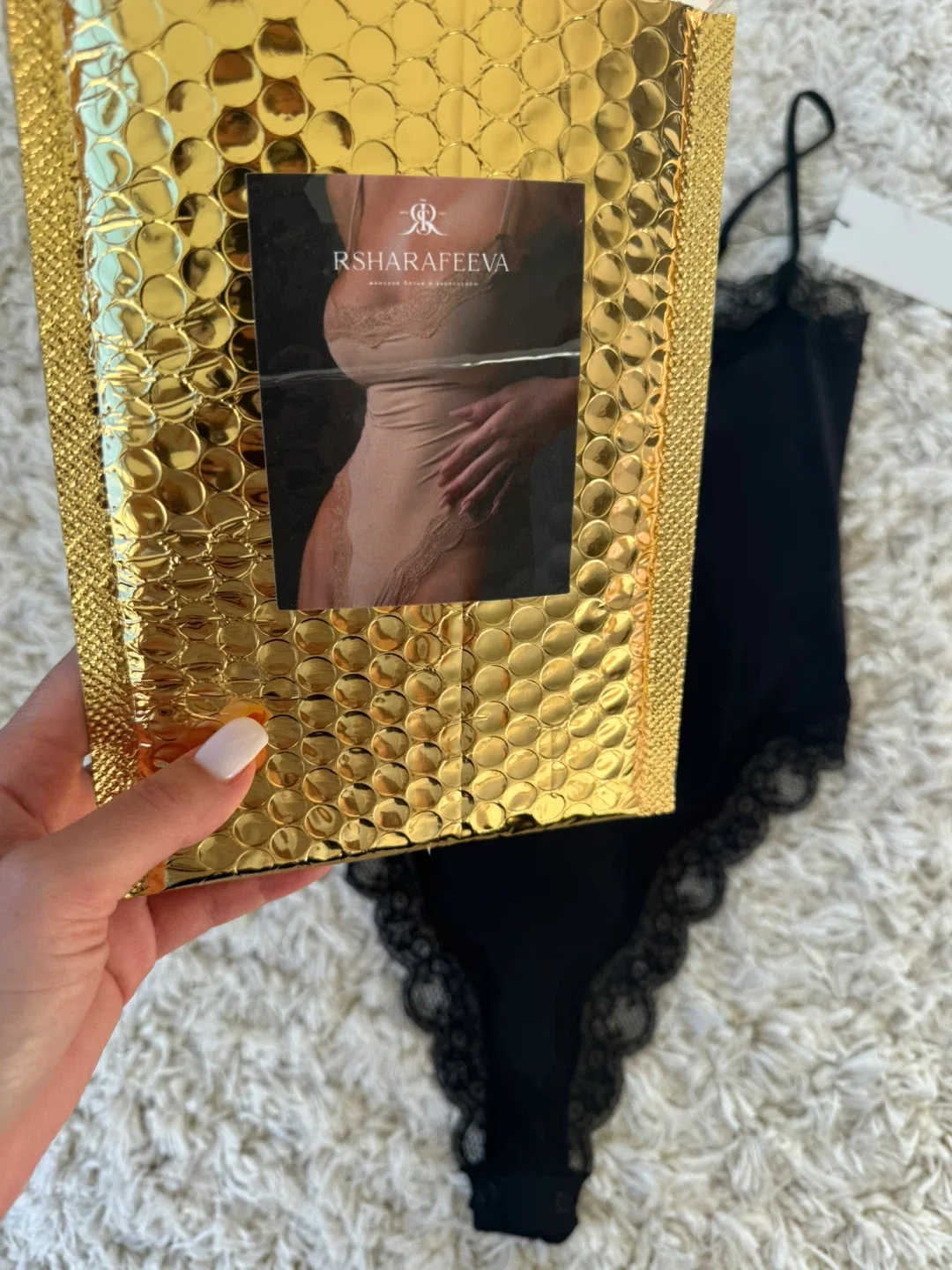 Women's Lace Trim Bodysuit image indicator(3)