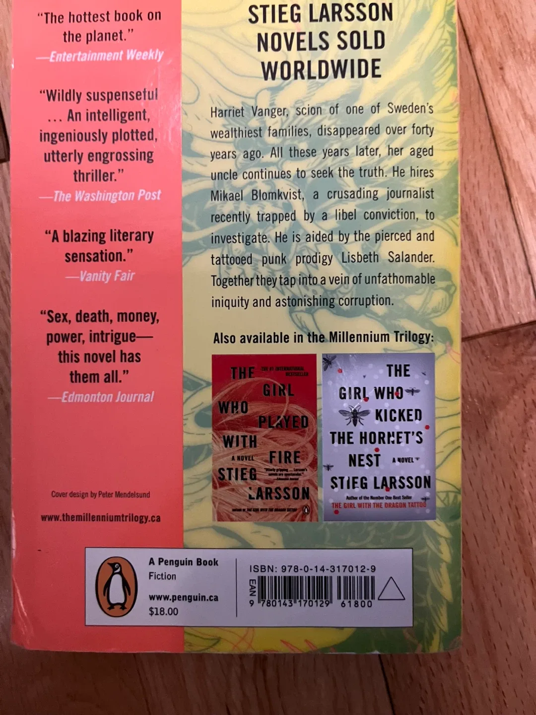 The Girl With The Dragon Tattoo by Stieg Larsson image indicator(2)