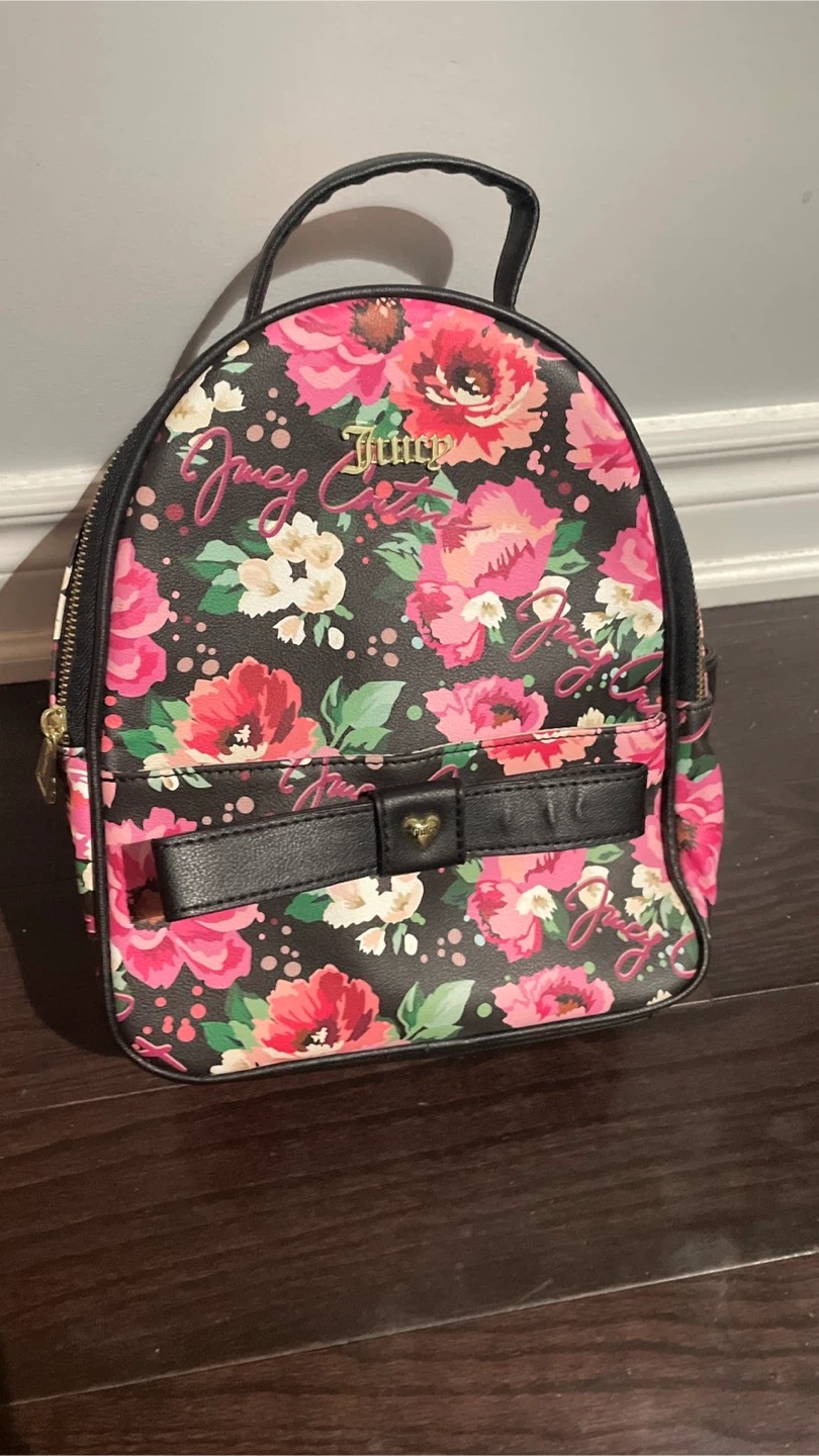 Juicy Couture Floral Mini Backpack