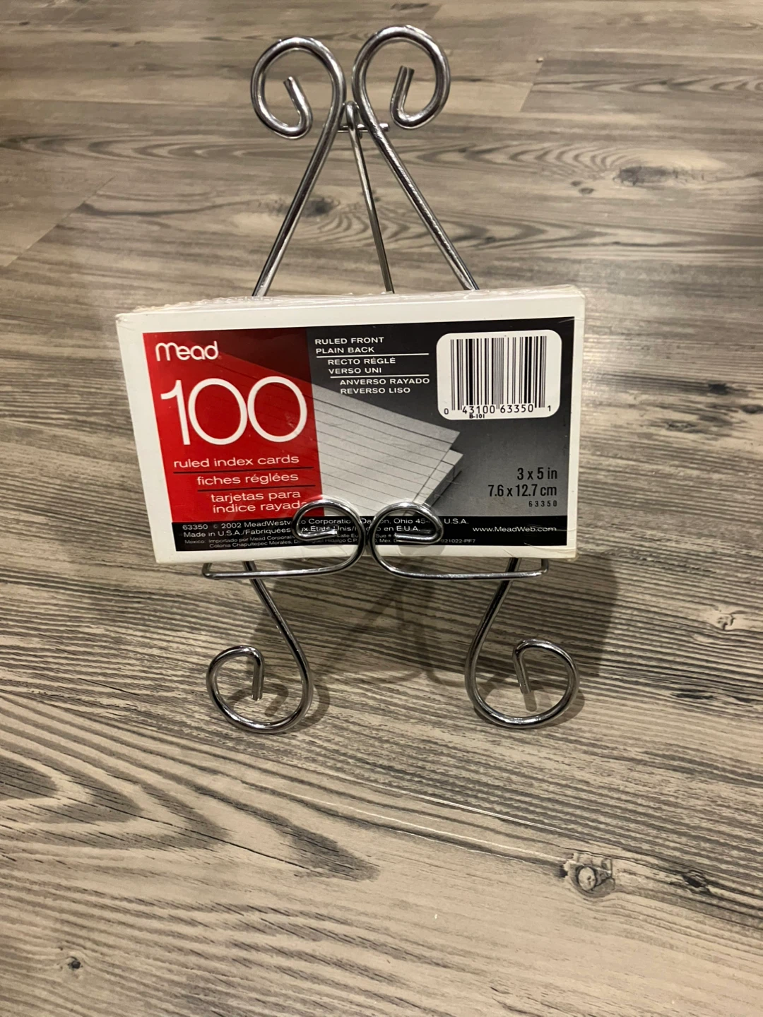 Silver Display Easel #Cleanout - photo 3