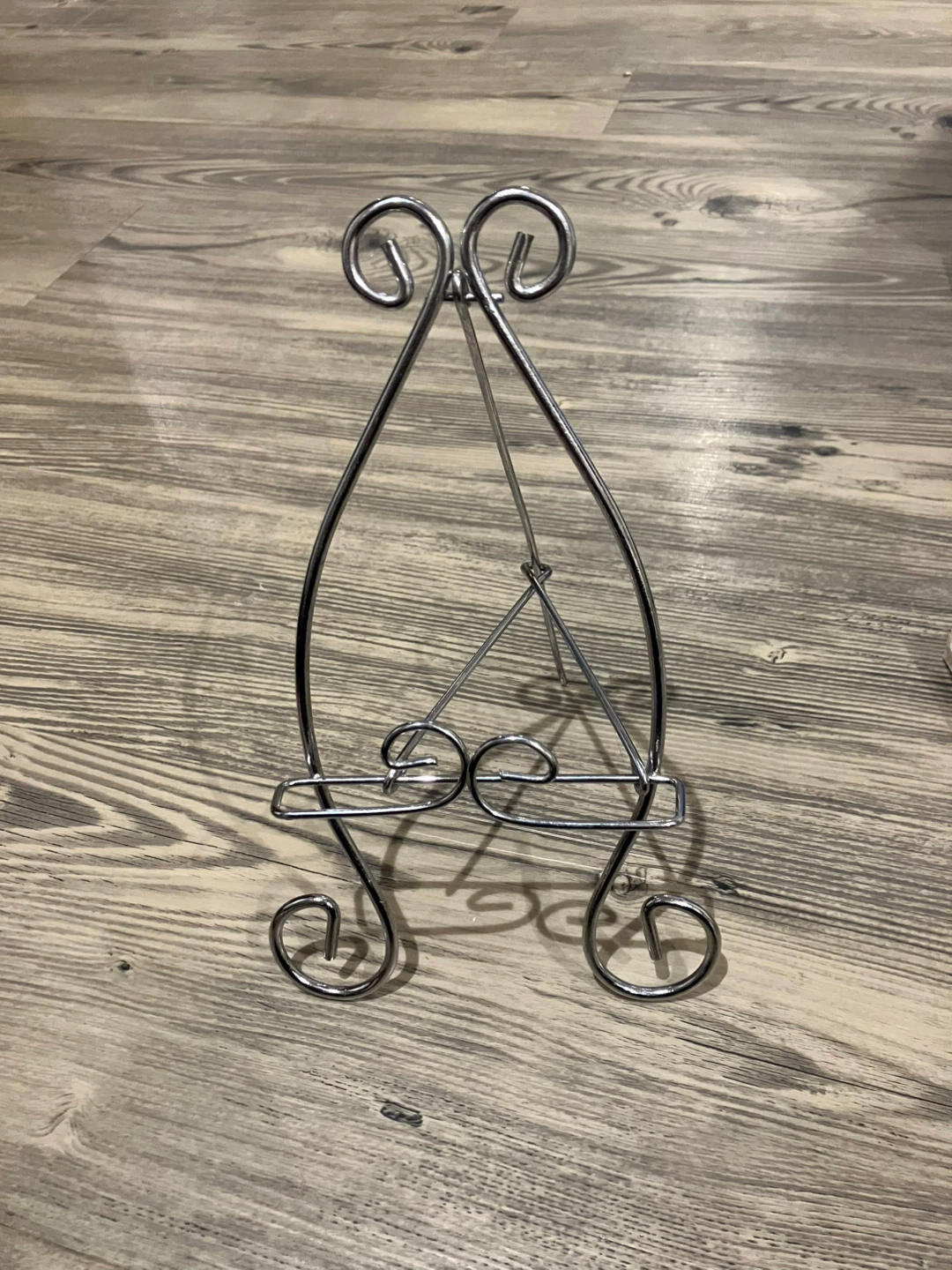 Silver Display Easel #Cleanout